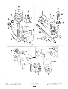 05 - Ice Cream Maker parts for Magic Chef Refrigerator RC24CN-3AI / 4L51B from AppliancePartsPros.com