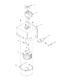03 - Blower parts for Amana Microwave RC25S / P1326311M from AppliancePartsPros.com