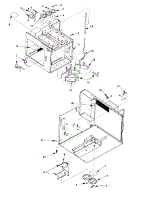 06 - Cavity parts for Amana Microwave RC25S / P1326311M from AppliancePartsPros.com