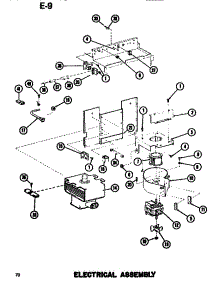 04 - Electrical Assy parts for Amana Microwave RC514S / P7520001M from AppliancePartsPros.com