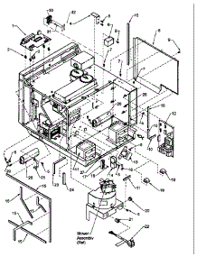 02 - Chassis Assy Parts parts for Amana Microwave RC517MP / P1199601M from AppliancePartsPros.com