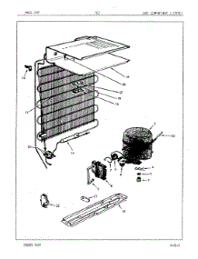 03 - Unit Compartment & System parts for Maytag Refrigerator RC5HN / 85S003 from AppliancePartsPros.com