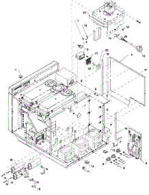 07 - Electrical Components parts for Amana Microwave RC5MCTS / P1327610M from AppliancePartsPros.com
