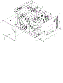 02 - Rear Panel parts for Amana Microwave RC5MCTS2 / P1331426M from AppliancePartsPros.com