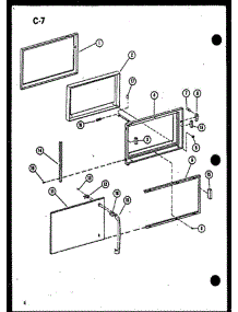 02 - Page 1 parts for Amana Microwave RC6PB / P7386012M from AppliancePartsPros.com