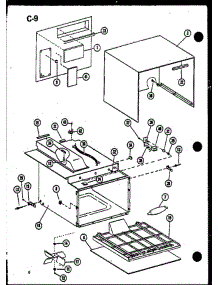 03 - Page 2 parts for Amana Microwave RC6PB / P7386012M from AppliancePartsPros.com