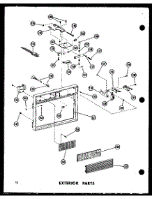 02 - Exterior Parts parts for Amana Microwave RC7A-D / P7265102M from AppliancePartsPros.com