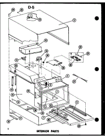 03 - Interior Parts parts for Amana Microwave RC7A-D / P7265104M from AppliancePartsPros.com