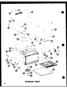 05 - Interior Parts parts for Amana Microwave RC-7D / P7130101M from AppliancePartsPros.com