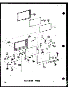 02 - Exterior Parts parts for Amana Microwave RC-7D / P7130103M from AppliancePartsPros.com