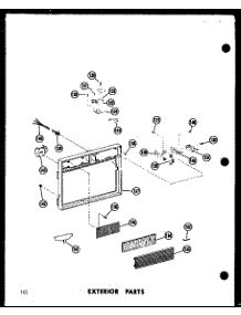 03 - Exterior Parts parts for Amana Microwave RC-7D / P7130103M from AppliancePartsPros.com
