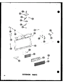 03 - Exterior Parts parts for Amana Microwave RC-7D / P7130102M from AppliancePartsPros.com