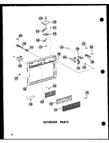 03 - Exterior Parts parts for Amana Microwave RC-7PB / P7130001M from AppliancePartsPros.com