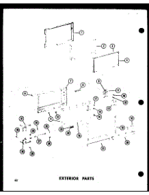 02 - Exterior Parts parts for Amana Microwave RC-7PB / P7130002M from AppliancePartsPros.com