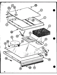 12 - Page 9 parts for Amana Range RCC-1010 / P8572901S from AppliancePartsPros.com