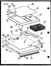 12 - Page 9 parts for Amana Range RCC-1010 / P8572903S from AppliancePartsPros.com