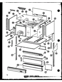11 - Upper Oven Parts parts for Amana Range RCC-3-A / P7277101M A from AppliancePartsPros.com