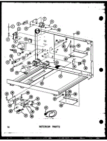 05 - Interior Parts parts for Amana Range RCC-3-AG1 / P7340801M G from AppliancePartsPros.com