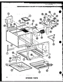 04 - Interior Parts parts for Amana Range RCC-4-C1 / P7340901M from AppliancePartsPros.com