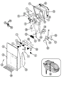 05 - Ice & Water Dispenser parts for Maytag Refrigerator RCE224RDA / DS39A from AppliancePartsPros.com