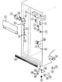 03 - Fresh Food Compartment parts for Maytag Refrigerator RCE224TDM from AppliancePartsPros.com