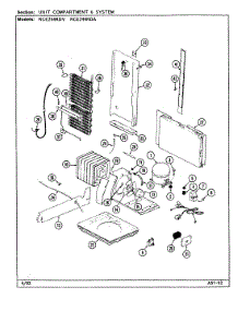 06 - Unit Compartment & System parts for Maytag Refrigerator RCE244RDV / DS85A from AppliancePartsPros.com