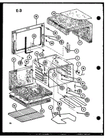 03 - Page 11 parts for Amana Range RCR-1010 / P8572803S from AppliancePartsPros.com