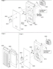 04 - Control Panel Assembly parts for Amana Microwave RCS10 / P1140411M from AppliancePartsPros.com