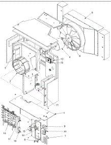 02 - Fan And Control Assy parts for Amana Air Conditioner RE14010C2DR REV / RE14010C2DR E from AppliancePartsPros.com