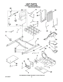 09 - Unit Parts parts for Maytag Refrigerator MSD2274VEM01 from AppliancePartsPros.com
