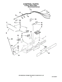 11 - Control Parts parts for Maytag Refrigerator MSD2274VEM01 from AppliancePartsPros.com