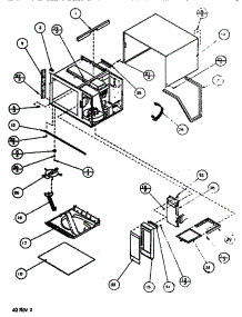 02 - Page 2 parts for Amana Microwave RFS510SE / P7836107M from AppliancePartsPros.com
