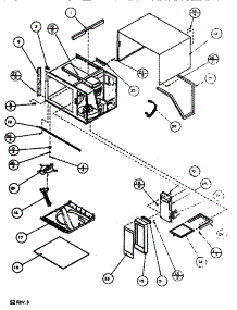 02 - Page 2 parts for Amana Microwave RFS511MP / P1119206M from AppliancePartsPros.com