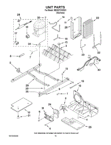 09 - Unit Parts parts for Maytag Refrigerator MSD2272VES01 from AppliancePartsPros.com