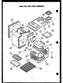 06 - Page 1 parts for Amana Range RHT365 from AppliancePartsPros.com