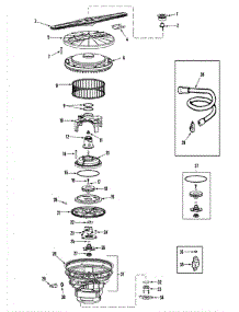 05 - Pump & Motor parts for Jade Dishwasher RJDW2470A from AppliancePartsPros.com