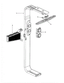 06 - Water Distribution Assembly parts for Jade Dishwasher RJDW2481B from AppliancePartsPros.com