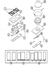 04 - Top Assembly / Gas Controls parts for Jade Range RJGR3674A from AppliancePartsPros.com