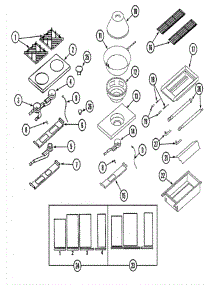 04 - Top Assembly / Gas Controls parts for Jade Range RJGR4876A from AppliancePartsPros.com