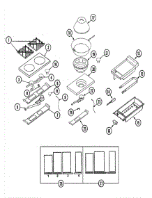 04 - Top Assembly / Gas Controls parts for Jade Range RJGR6065A from AppliancePartsPros.com