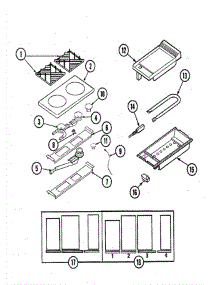 04 - Top Assembly / Gas Controls parts for Jade Range RJGR6068A from AppliancePartsPros.com