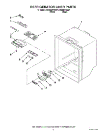 04 - Refrigerator Liner Parts parts for Maytag Refrigerator ABB2221WEB1 from AppliancePartsPros.com