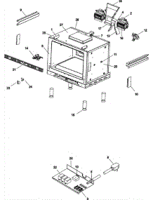 06 - Oven Retainers parts for Jade Range RJRG3010A from AppliancePartsPros.com