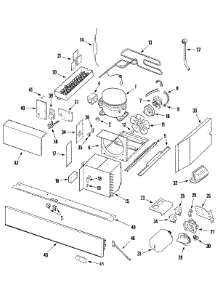 02 - Compressor parts for Jade Refrigerator RJRS4280A from AppliancePartsPros.com