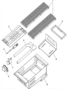 02 - Grill parts for Jade Cooktop RJSG4811A from AppliancePartsPros.com