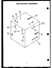 05 - Oven Electrical Components parts for Amana Range RJT369 from AppliancePartsPros.com