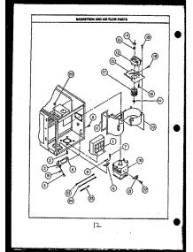 07 - Magnetron And Air Flow Parts parts for Amana Range RKS394 from AppliancePartsPros.com