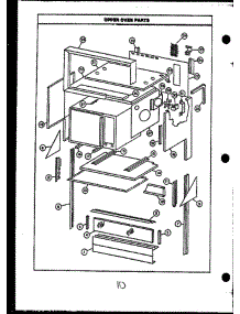 12 - Upper Oven Parts parts for Amana Range RKS394 from AppliancePartsPros.com