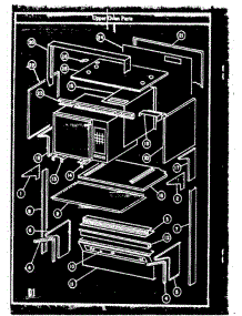 07 - Upper Oven Parts parts for Amana Range RKS395 from AppliancePartsPros.com