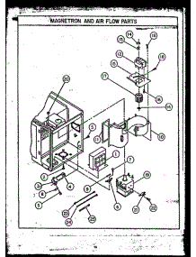 07 - Magnetron And Air Flow Parts parts for Amana Range RKS-396 from AppliancePartsPros.com